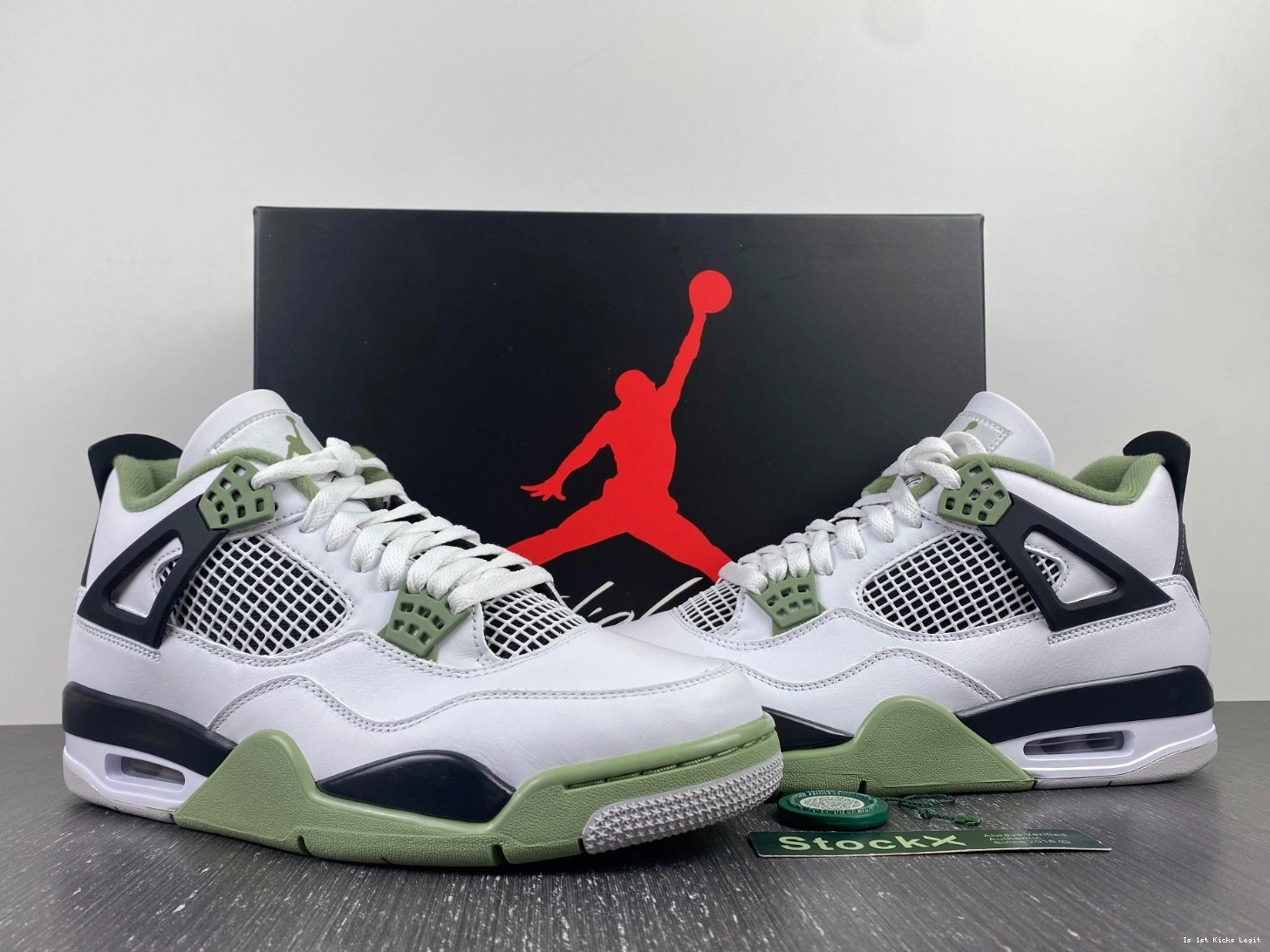 Jordan Seafoam Air WMNS AQ9129-103 Green 4 Oil 0407